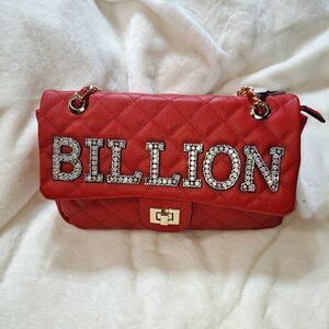 NWT Billion Bling Luggage Small